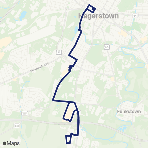 Washington County Transit Premium Outlets map