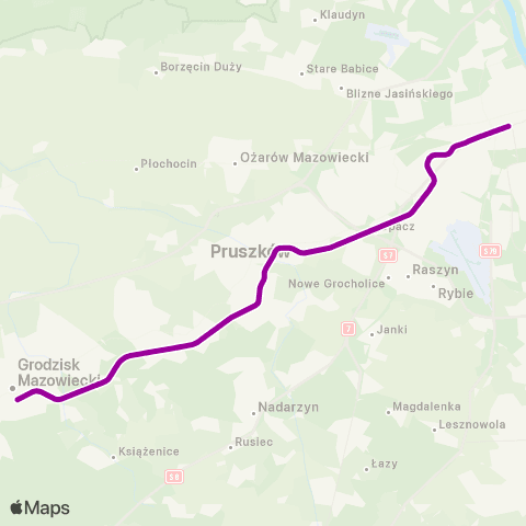 Warszawska Kolej Dojazdowa Warszawska Kolej Dojazdowa map