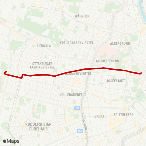 Wiener Linien Schottentor - Maroltingergasse map