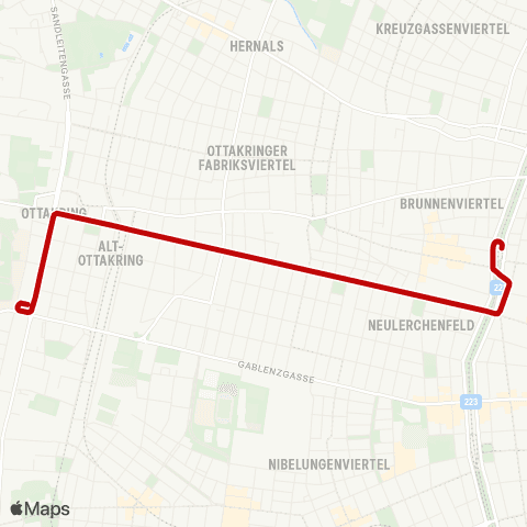 Wiener Linien Ring / Volkstheater - Joachimsthalerplatz map