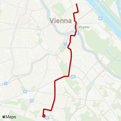 Wiener Linien Raxstraße, Rudolfshügelgasse - Bruno-Marek-Allee map