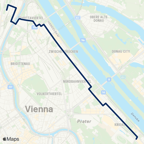 Wiener Linien Stadion - Heiligenstadt map