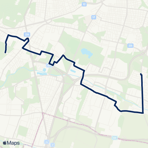 Wiener Linien Hetzendorf - Alaudagasse map