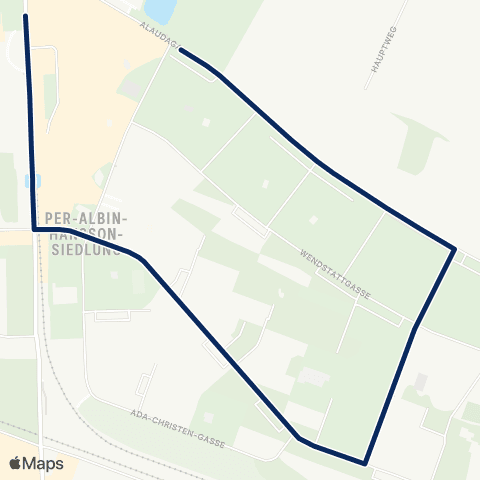 Wiener Linien Alaudagasse - Alaudagasse map