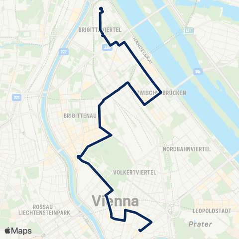 Wiener Linien Nestroyplatz - Griegstraße map