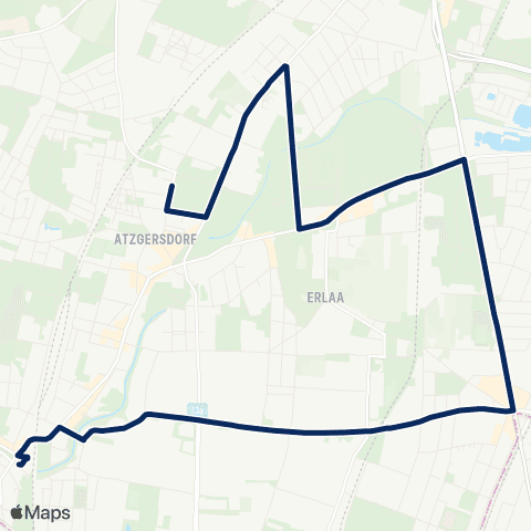Wiener Linien Atzgersdorf, Ziedlergasse - Liesing map