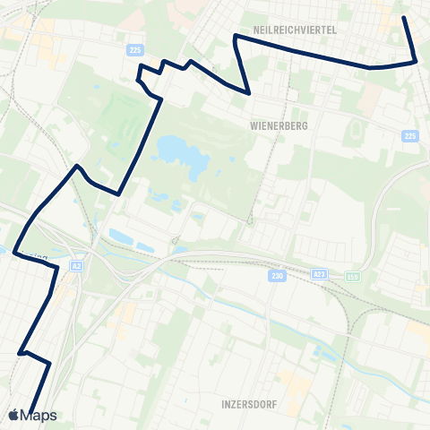 Wiener Linien Reumannplatz - Wienerberg City map