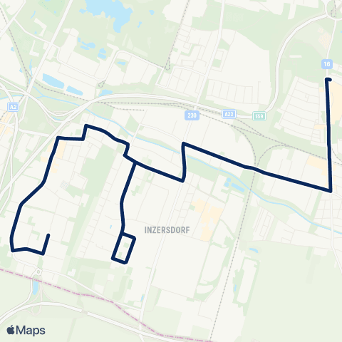Wiener Linien Alaudagasse - Inzersdorf,Slamastraße map
