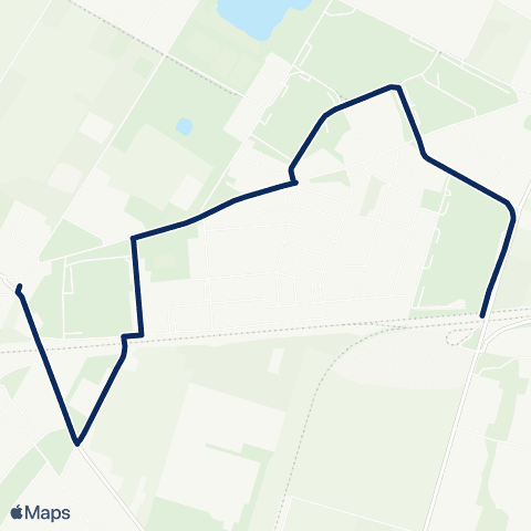 Wiener Linien Hirschstetten Ort - Hausfeldstraße map