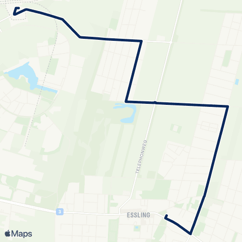 Wiener Linien Aspern Nord - Eßling Schule map
