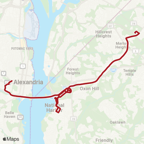 Metrobus St Barnabas Rd map