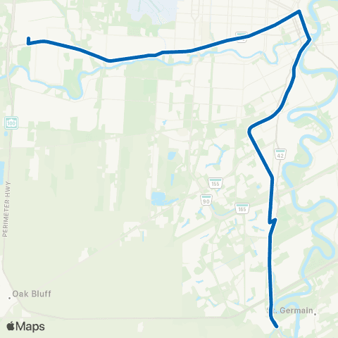 Winnipeg Transit  map