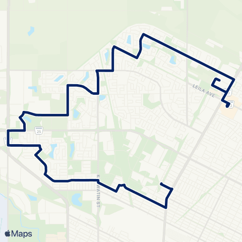 Winnipeg Transit Templeton - Tyndall Park map