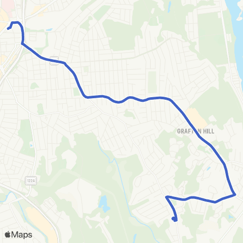 WRTA Grafton Street map