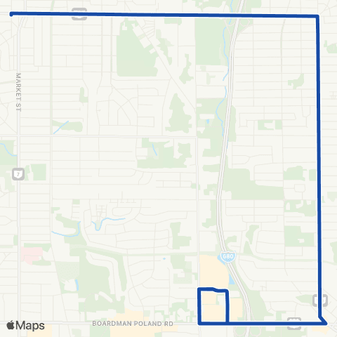 WRTA Midlothian Loop map