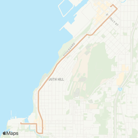 WTA Fairhaven&Downtown map