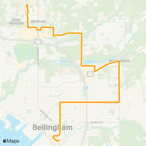 WTA Cordata / WCC&Downtown map