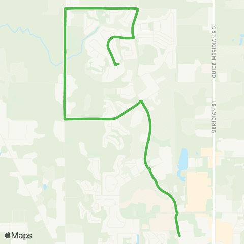 WTA Cordata / Kline map