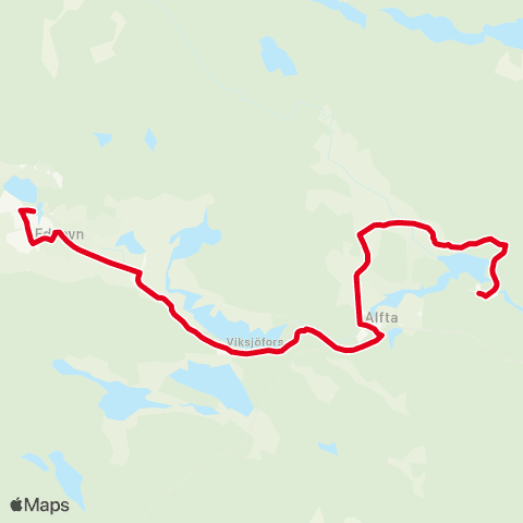 X-trafik Runemo — Sommars map