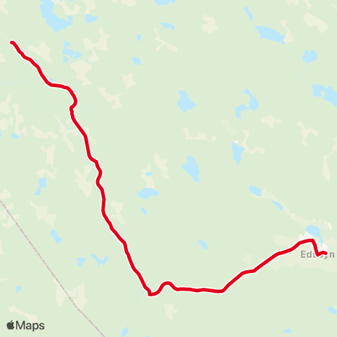 X-trafik Svenska Fönster — Voxnabruk map