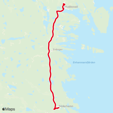 X-trafik Faxepark — Solbågen map