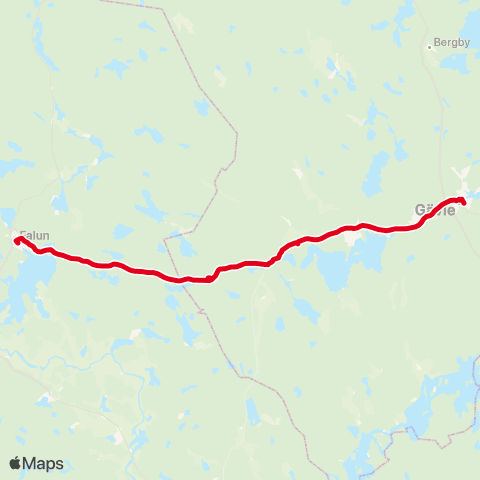 X-trafik Mumman — Hofors Centrum map