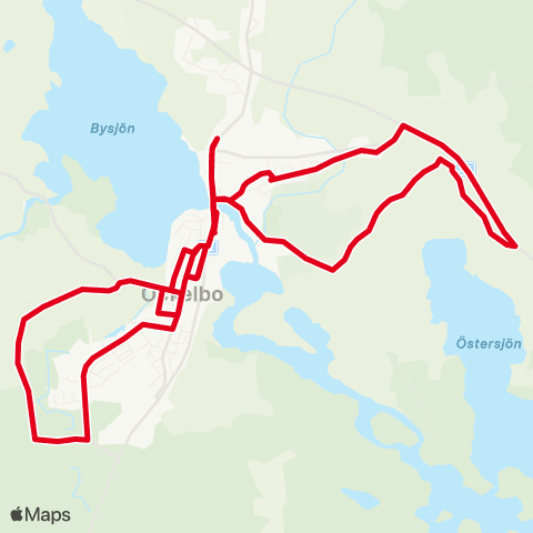 X-trafik Ockelbo Station — Ockelbo Torget map
