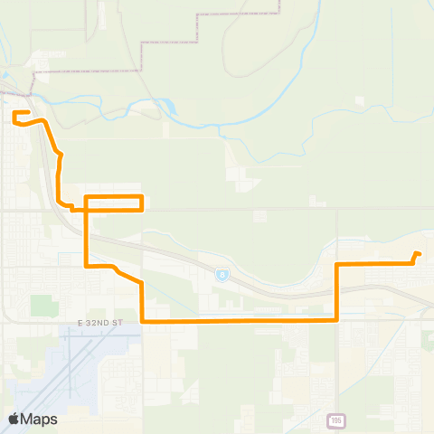 YCAT East Yuma / Colleges map