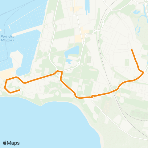 Yélo Scolaires Collège A. Camus - les Minimes map