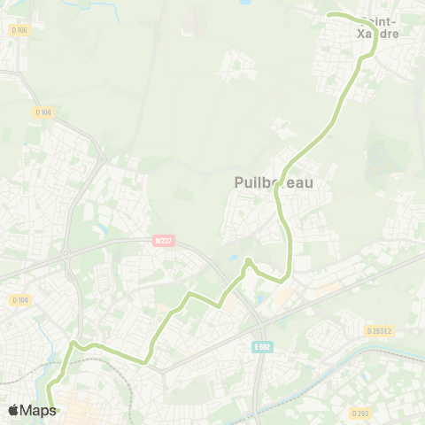 Yélo Saint-Xandre - Place de Verdun map