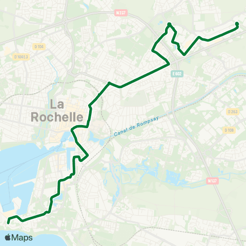 Yélo Illico Beaulieu P+R - les Minimes map