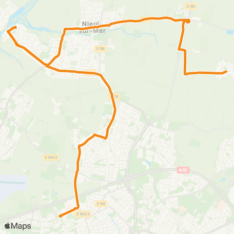 Yélo Scolaires Collège J. Guiton - Nieul-sur-Mer map