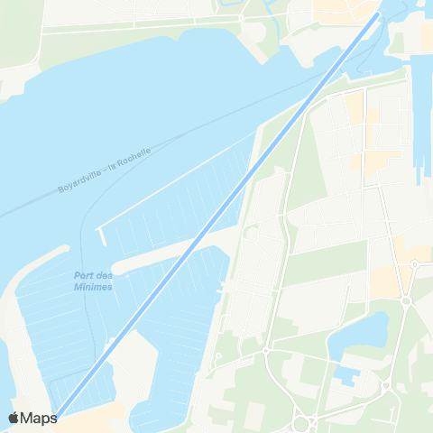 Yélo Le Bus de Mer map