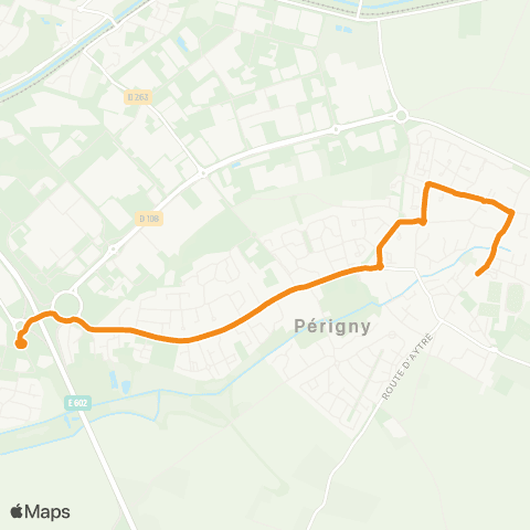 Yélo Scolaires Collège Fabre d'Églantine - Périgny (E.) map