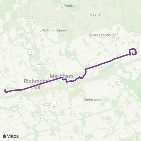 VIVA Viva Purple map