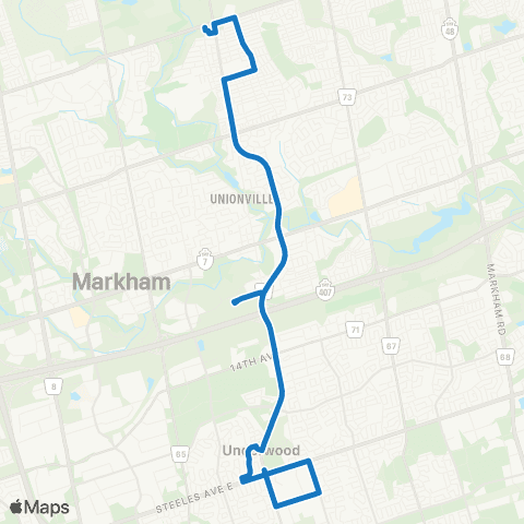 YRT Kennedy map
