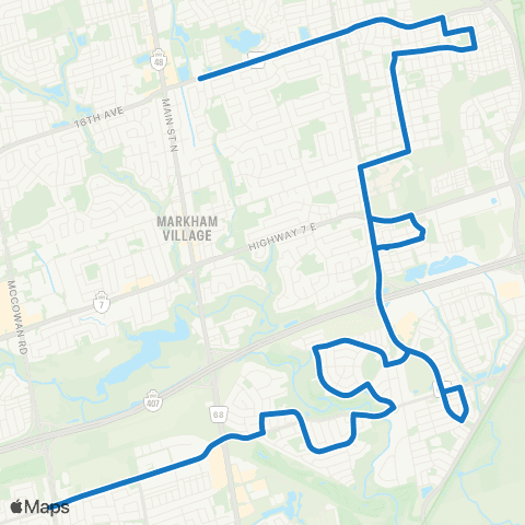 York Region Schools St Brother Andre SS via Box Grove map