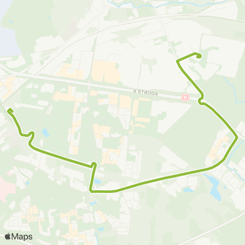 ZDiTM Szczecin Turkusowa - Kijewo / Zakłady Mięsne map