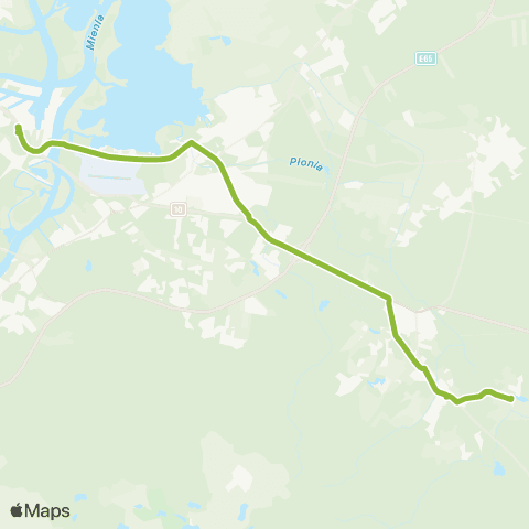 ZDiTM Szczecin Basen Górniczy - Śmierdnica ( - Jezierzyce) map