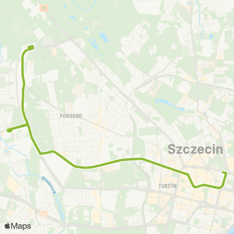 ZDiTM Szczecin Osiedle Zawadzkiego - Plac Rodła map