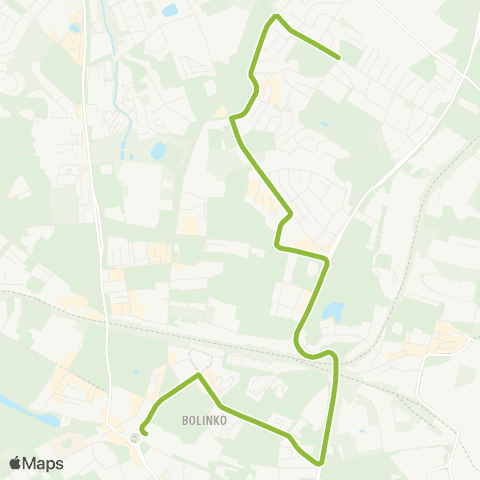 ZDiTM Szczecin Kołłątaja - Krucza Dom Kombatanta map