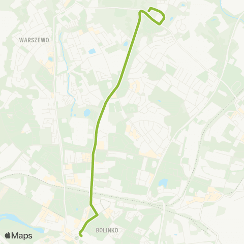 ZDiTM Szczecin Kołłątaja - Świergotki map