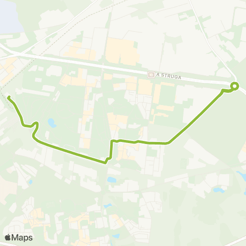 ZDiTM Szczecin Turkusowa - Zakłady Mięsne map