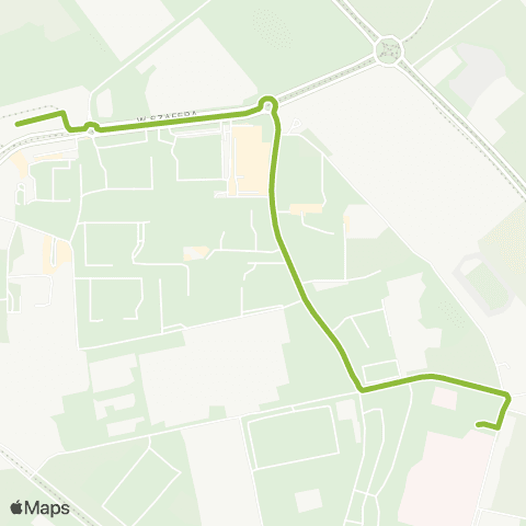 ZDiTM Szczecin Osiedle Zawadzkiego - Unii Lubelskiej Szpital map