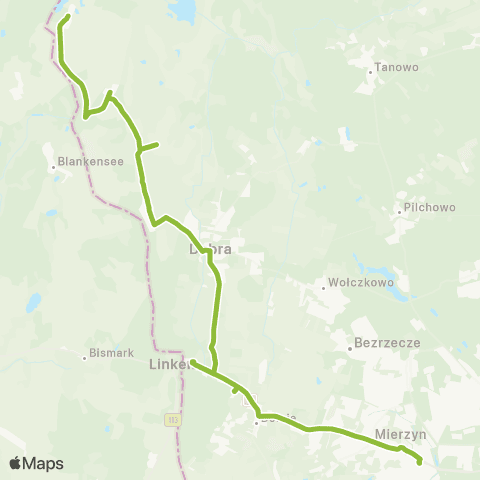 ZDiTM Szczecin Gumieńce - Dobra Rondo - Stolec map