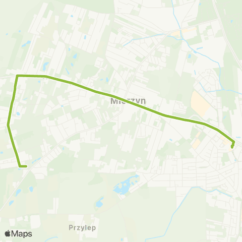 ZDiTM Szczecin Gumieńce - Mierzyn Pod Lipami map