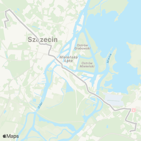 ZDiTM Szczecin Osiedle Bukowe - Wernyhory map