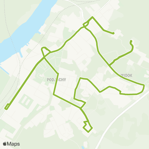 ZDiTM Szczecin SKM Podjuchy - SKM Podjuchy (transport na żądanie) map