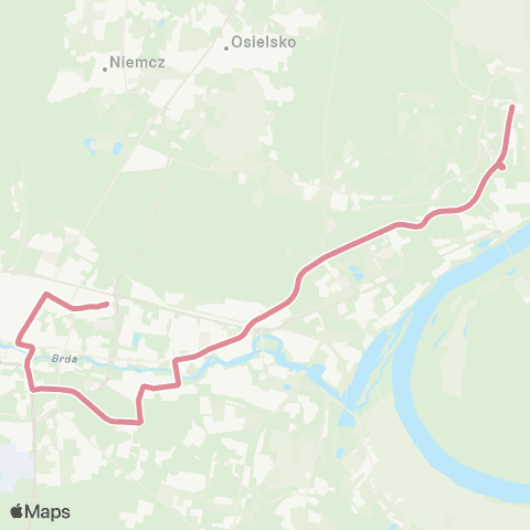 ZDMiKP Bydgoszcz Bielawy — Niepodległości map