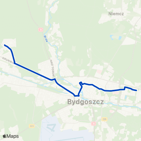 ZDMiKP Bydgoszcz Rekinowa — Morska map